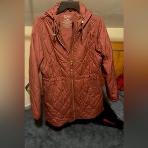 Woman’s LLbean Cozy Quilted Coat